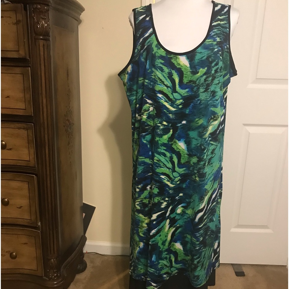 Summer midi dress in XL